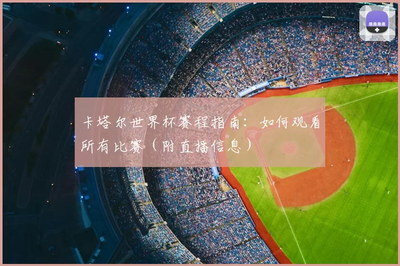 卡塔尔世界杯赛程指南:如何观看所有比赛(附直播信息)