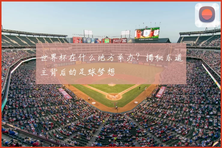 世界杯在什么地方举办？揭秘东道主背后的足球梦想
