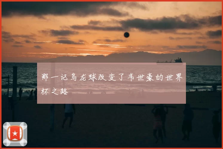 那一记乌龙球改变了韦世豪的世界杯之路