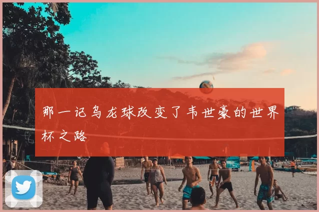 那一记乌龙球改变了韦世豪的世界杯之路